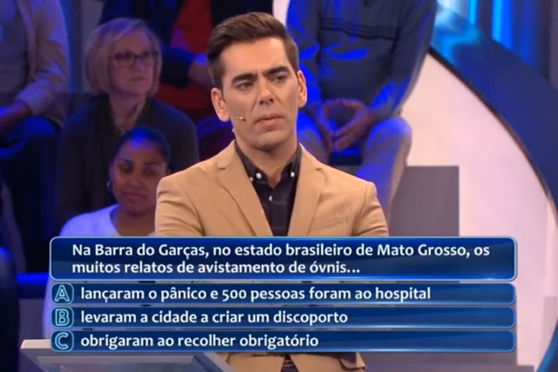 Pergunta sobre Barra do Garças no game show português