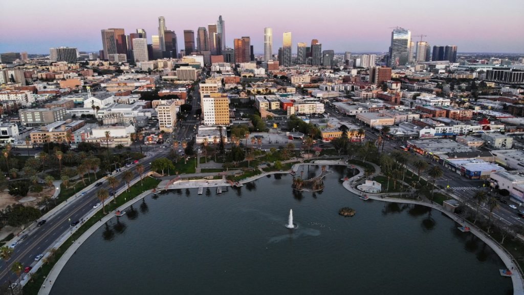 Los Angeles, Califórnia - Estados Unidos em abril de 2020