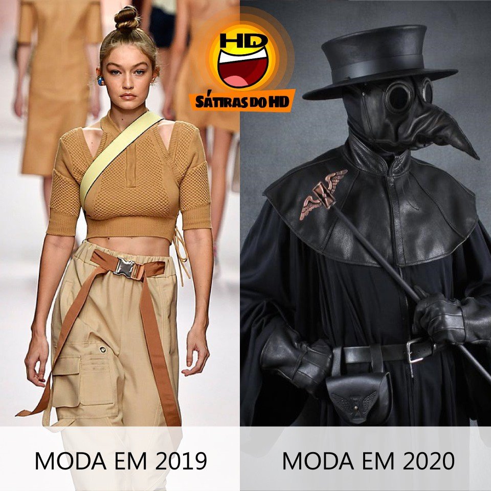 A moda muda muito rápido...